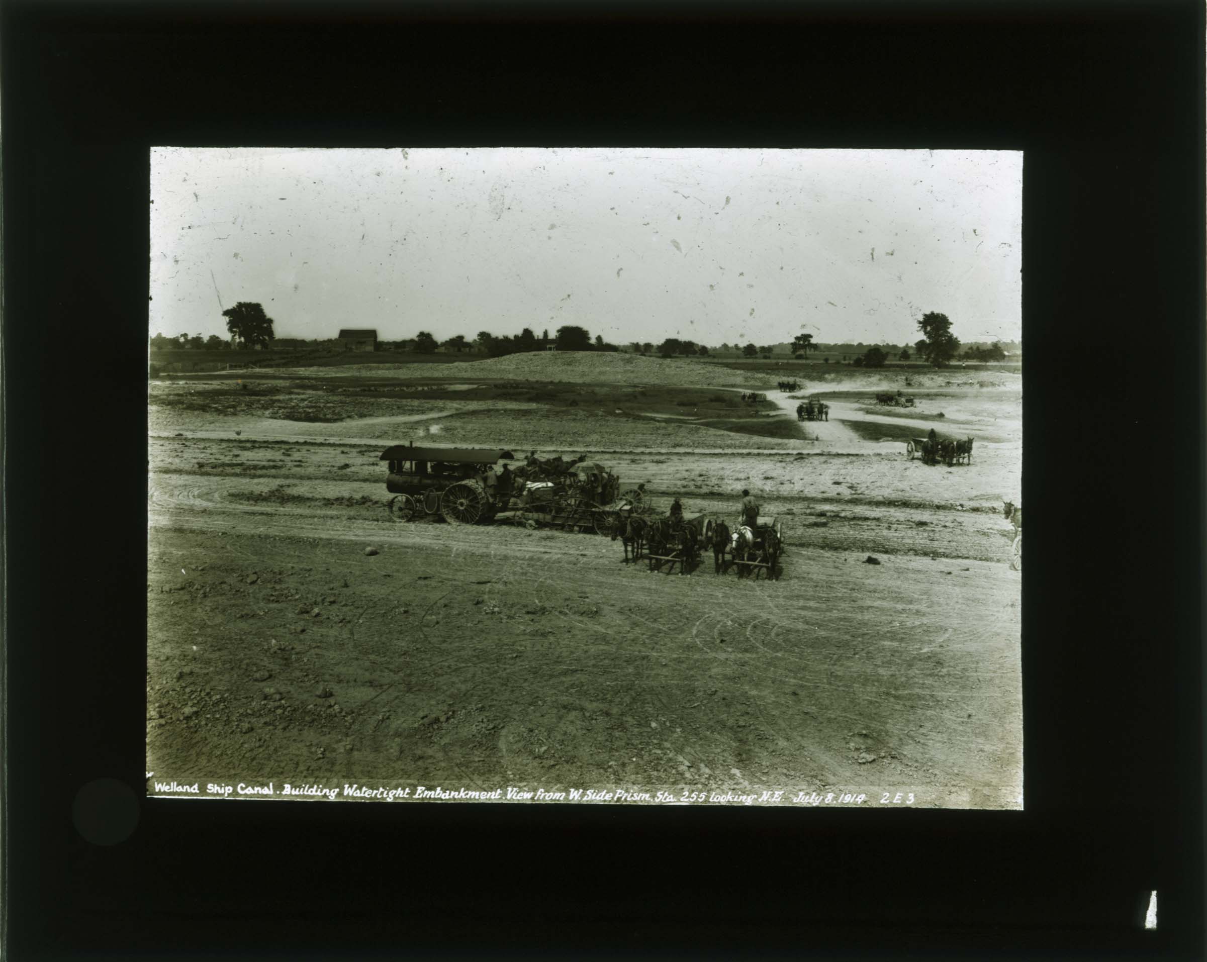 Building watertight embankment