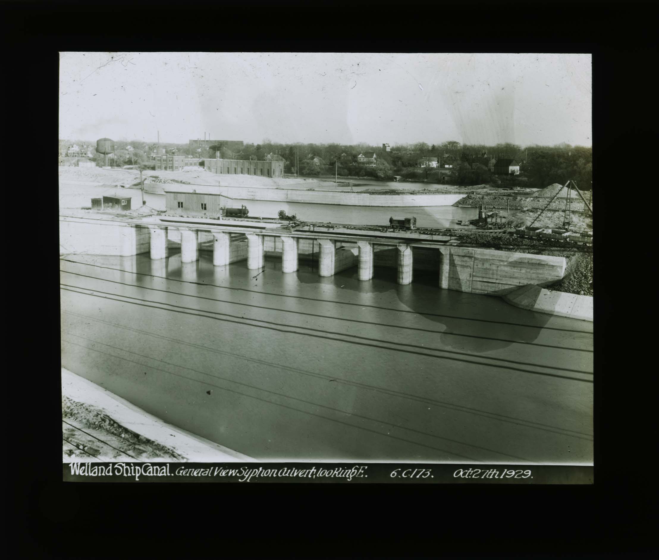 General view syphon culvert looking east