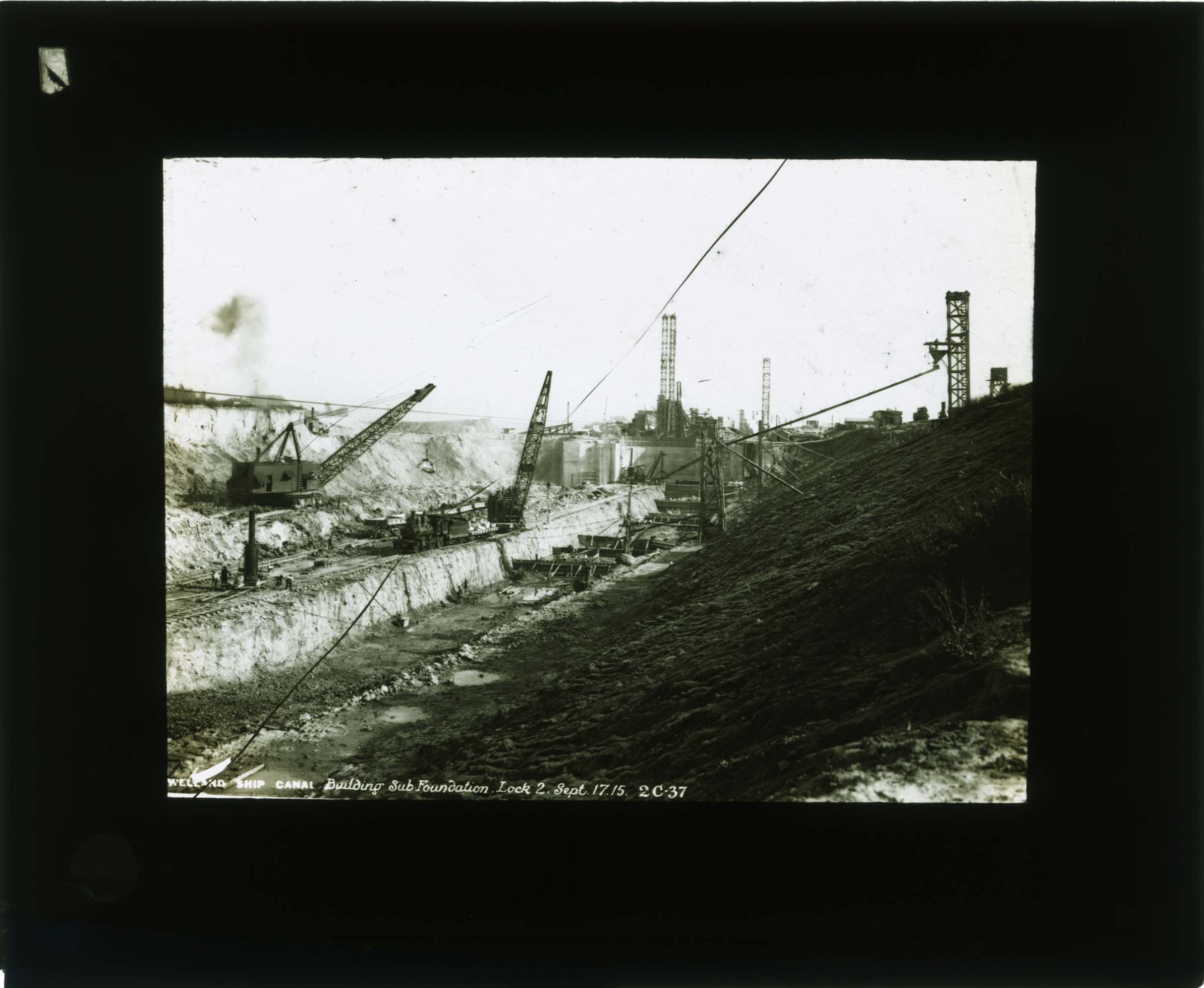 Building sub-foundation, Lock no. 2