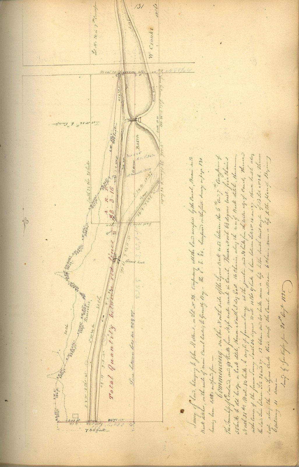 Welland Canal Survey of Lands John Hellems